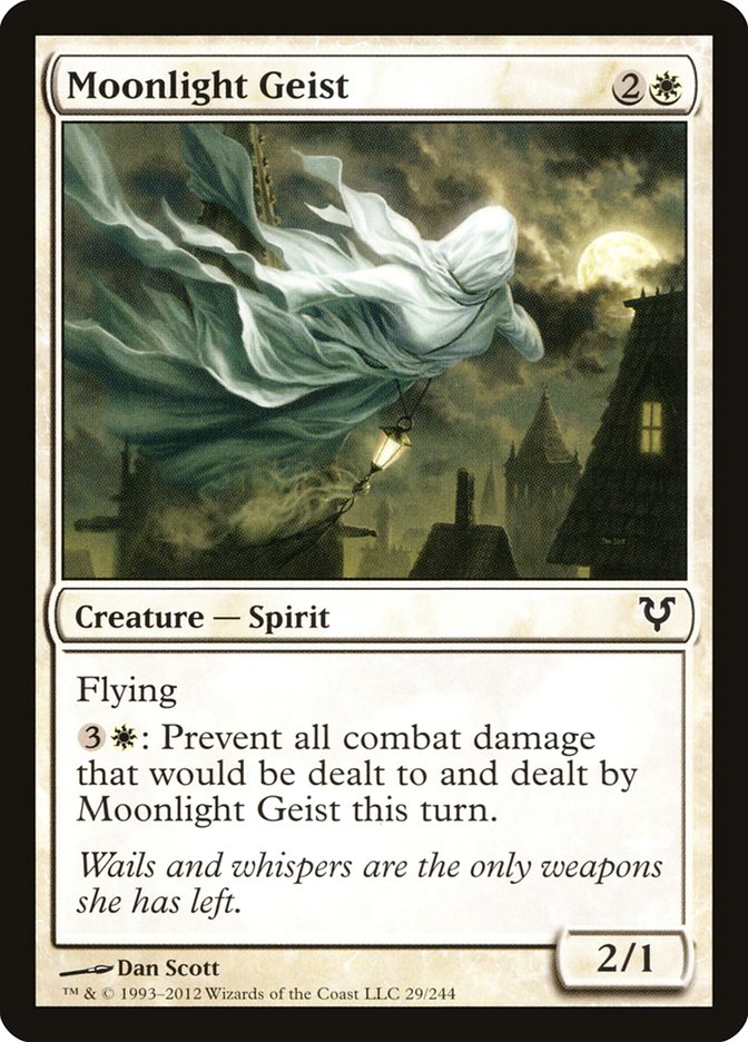 Moonlight Geist [Avacyn Restored] | Black Swamp Games
