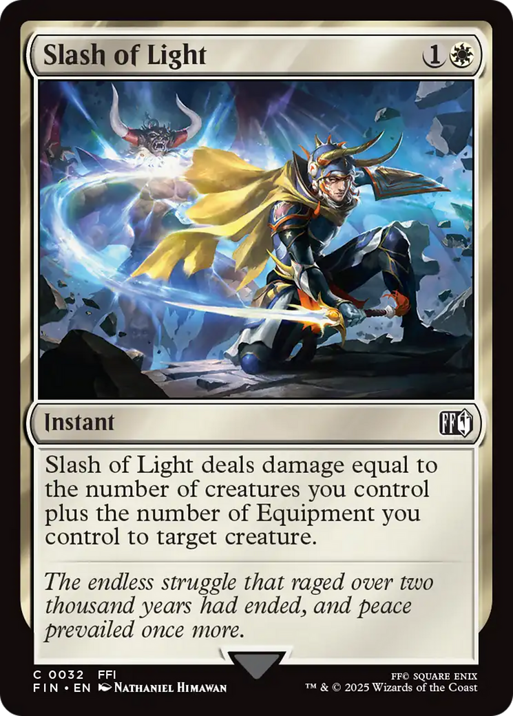 Slash of Light [FINAL FANTASY] | Black Swamp Games