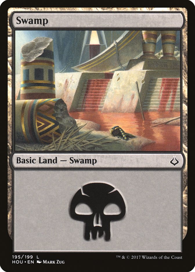 Swamp (195) [Hour of Devastation] | Black Swamp Games