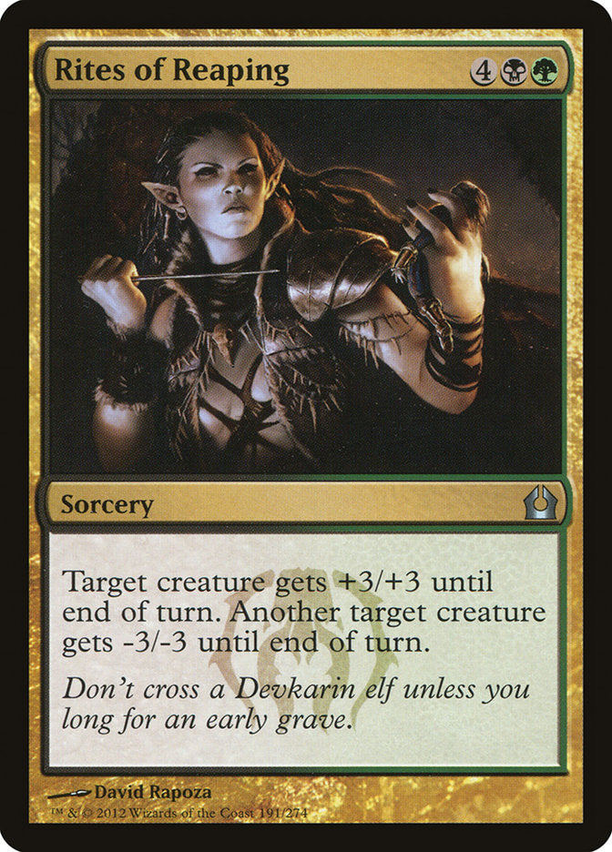 Rites of Reaping [Return to Ravnica] | Black Swamp Games