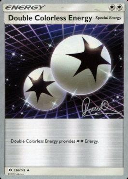 Double Colorless Energy (136/149) (Infinite Force - Diego Cassiraga) [World Championships 2017] | Black Swamp Games