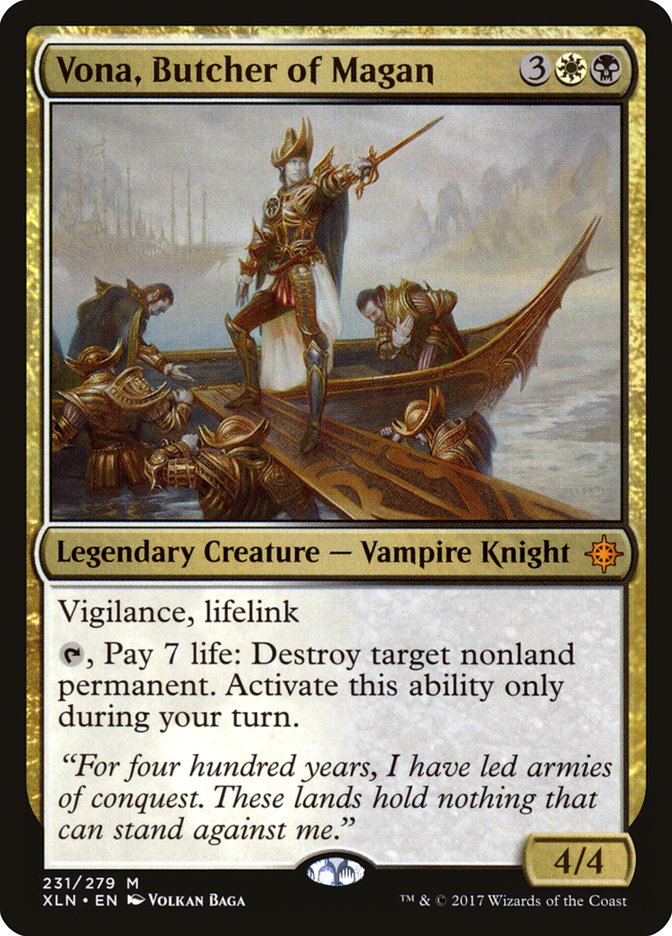 Vona, Butcher of Magan [Ixalan] | Black Swamp Games