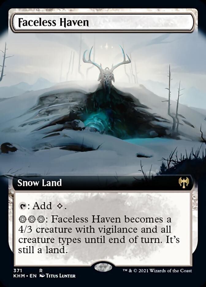 Faceless Haven (Extended Art) [Kaldheim] | Black Swamp Games