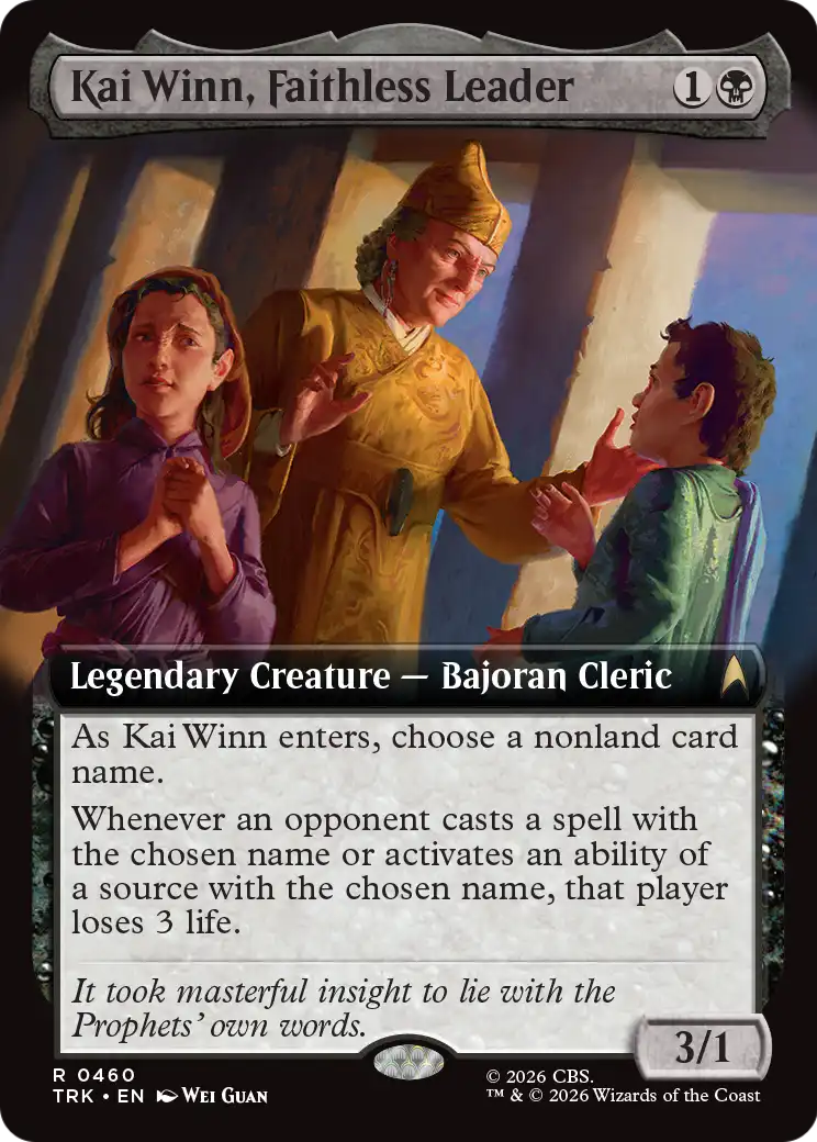 Kai Winn, Faithless Leader (Extended Art) [Star Trek] | Black Swamp Games