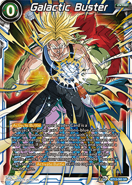Galactic Buster (BT13-060) [Supreme Rivalry] | Black Swamp Games