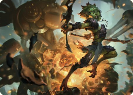 Argothian Sprite Art Card [The Brothers' War Art Series] | Black Swamp Games