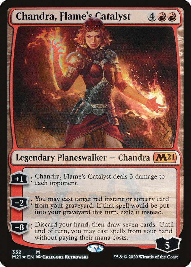 Chandra, Flame's Catalyst [Core Set 2021] | Black Swamp Games