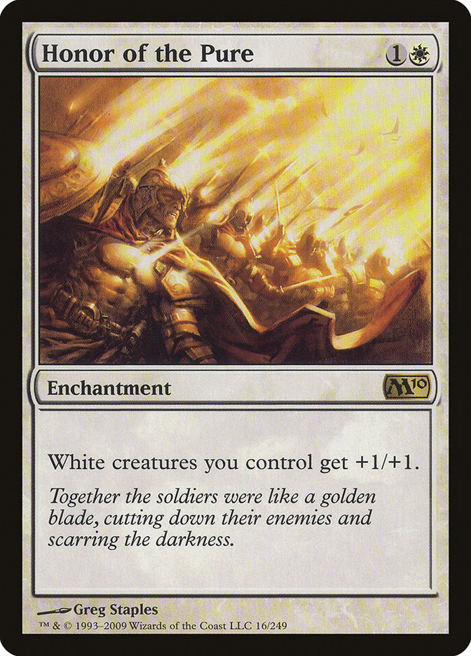 Honor of the Pure [Magic 2010] | Black Swamp Games