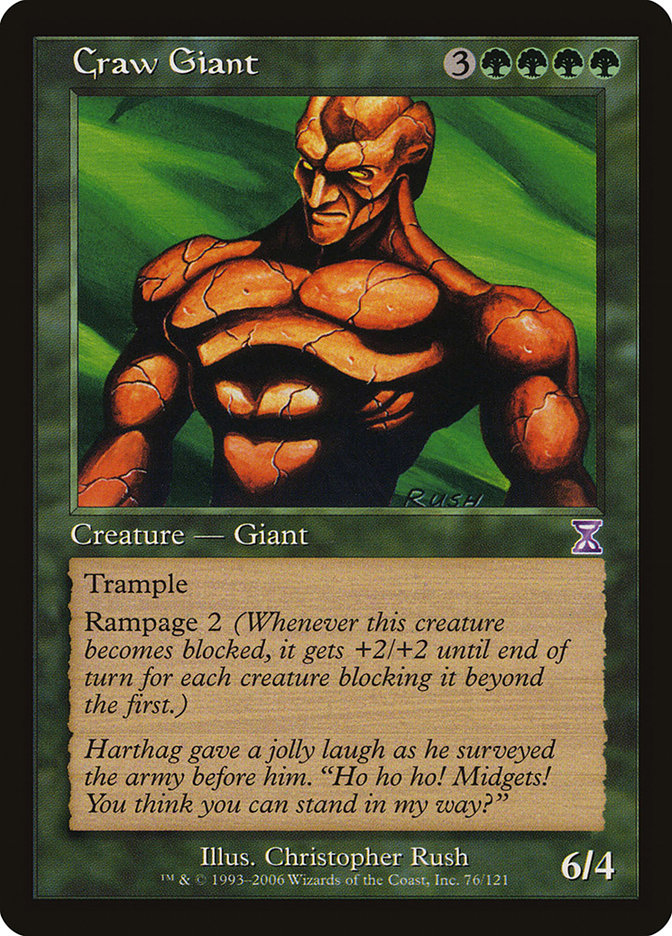 Craw Giant [Time Spiral Timeshifted] | Black Swamp Games