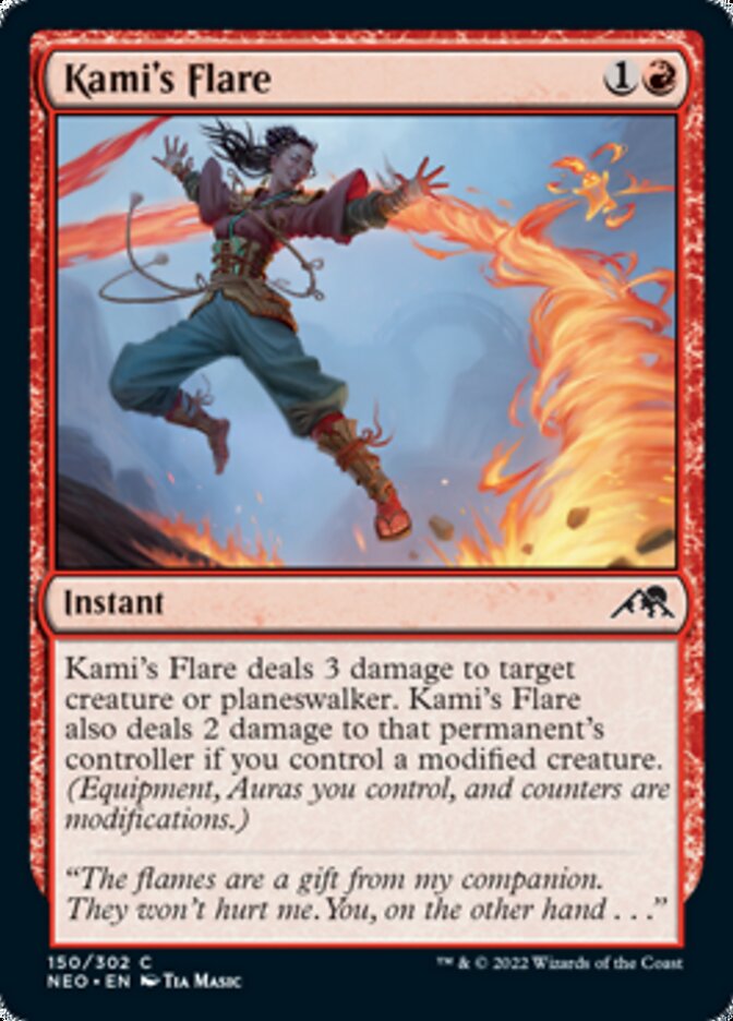 Kami's Flare [Kamigawa: Neon Dynasty] | Black Swamp Games