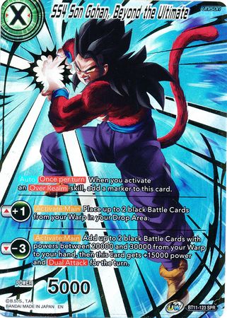 SS4 Son Gohan, Beyond the Ultimate (SPR) (BT11-123) [Vermilion Bloodline 2nd Edition] | Black Swamp Games