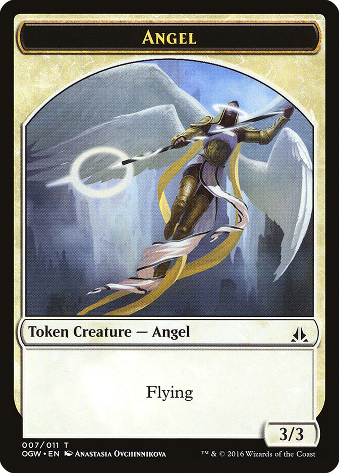 Angel Token [Oath of the Gatewatch Tokens] | Black Swamp Games
