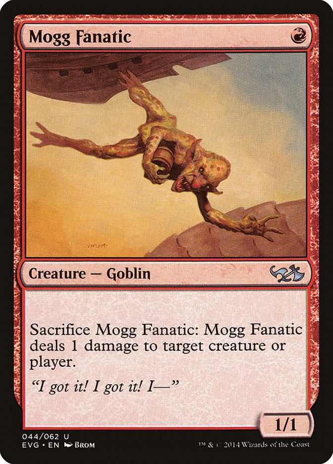 Mogg Fanatic (Elves vs. Goblins) [Duel Decks Anthology] | Black Swamp Games
