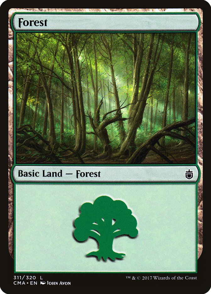 Forest (311) [Commander Anthology] | Black Swamp Games