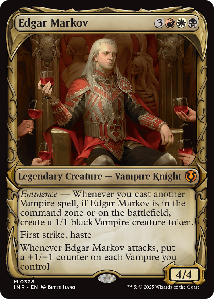 Edgar Markov (Showcase) [Innistrad Remastered] | Black Swamp Games