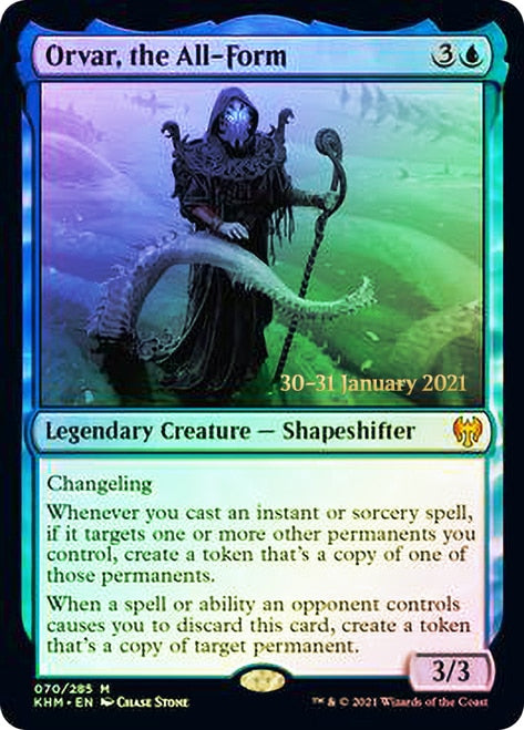 Orvar, the All-Form [Kaldheim Prerelease Promos] | Black Swamp Games