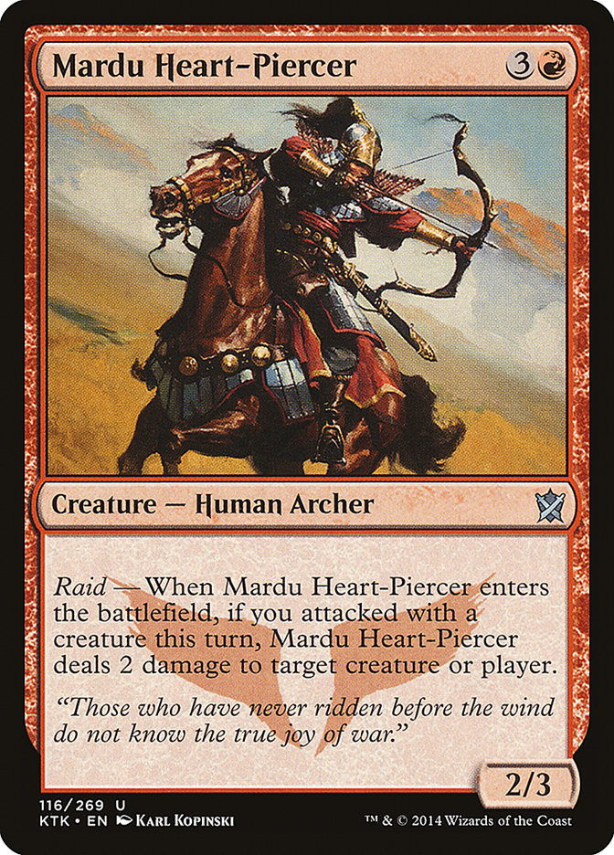 Mardu Heart-Piercer [Khans of Tarkir] | Black Swamp Games