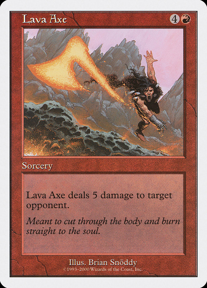 Lava Axe [Starter 2000] | Black Swamp Games