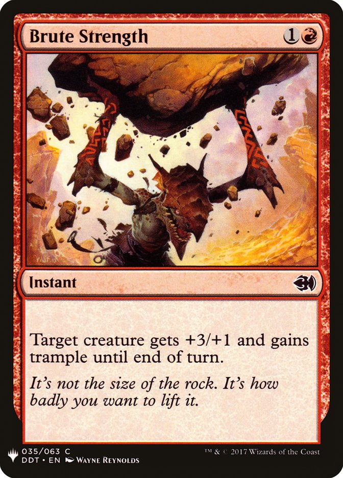 Brute Strength [Mystery Booster] | Black Swamp Games