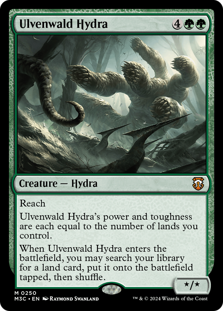 Ulvenwald Hydra (Ripple Foil) [Modern Horizons 3 Commander] | Black Swamp Games