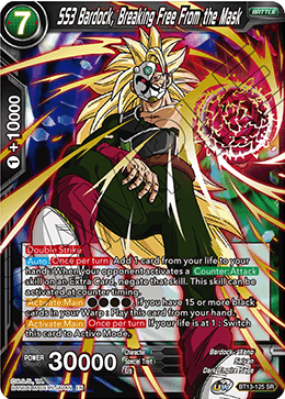 SS3 Bardock, Breaking Free From the Mask (BT13-125) [Supreme Rivalry] | Black Swamp Games