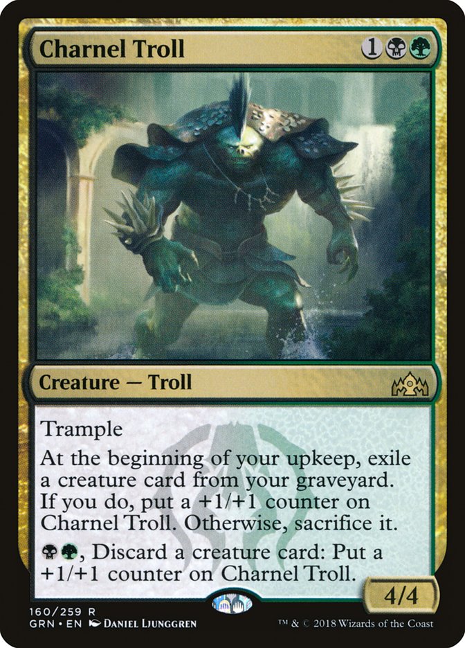 Charnel Troll [Guilds of Ravnica] | Black Swamp Games