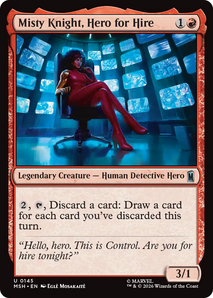 Misty Knight, Hero for Hire [Marvel Super Heroes] | Black Swamp Games