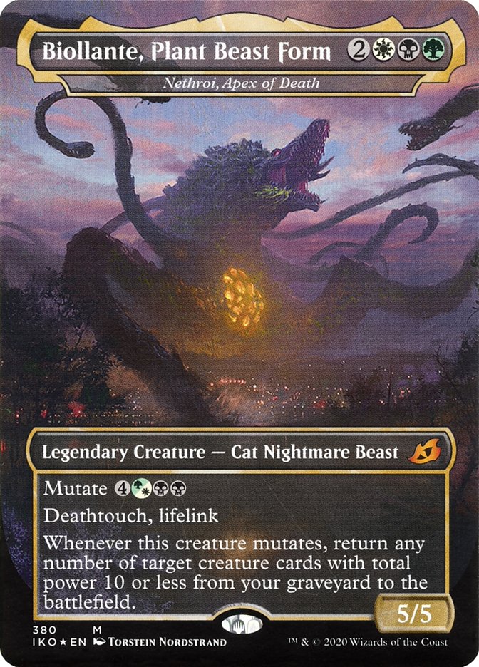 Nethroi, Apex of Death - Biollante, Plant Beast Form (Godzilla Series) [Ikoria: Lair of Behemoths] | Black Swamp Games