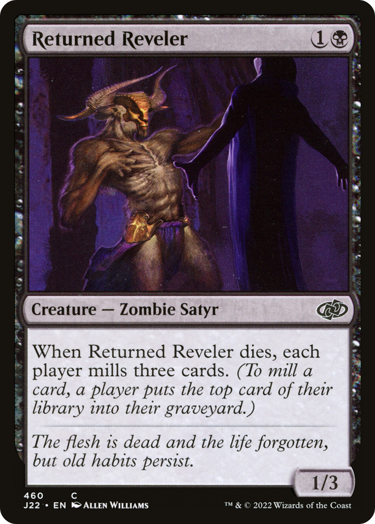 Returned Reveler [Jumpstart 2022] | Black Swamp Games