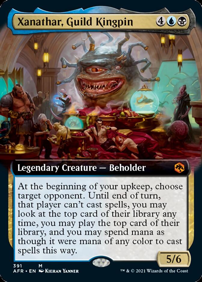 Xanathar, Guild Kingpin (Extended Art) [Dungeons & Dragons: Adventures in the Forgotten Realms] | Black Swamp Games