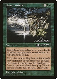 Natural Balance (Oversized) [Oversize Cards] | Black Swamp Games