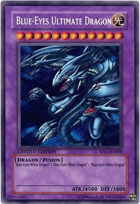 Blue-Eyes Ultimate Dragon [RP01-EN000] Secret Rare | Black Swamp Games