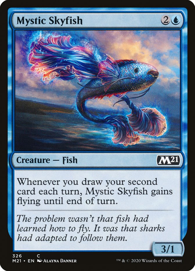 Mystic Skyfish [Core Set 2021] | Black Swamp Games