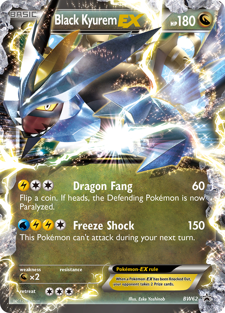 Black Kyurem EX (BW62) [Black & White: Black Star Promos] | Black Swamp Games
