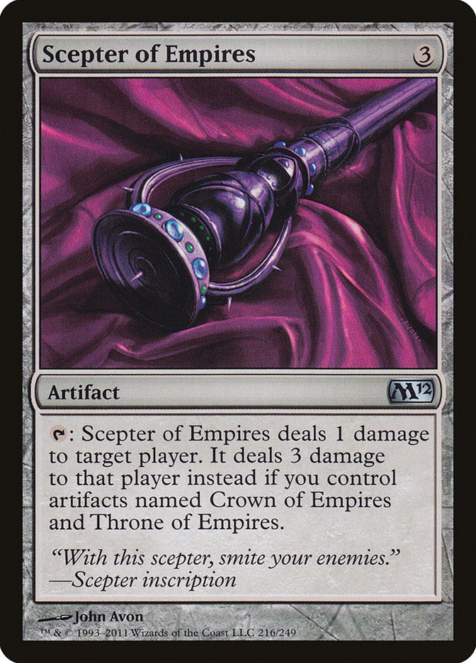 Scepter of Empires [Magic 2012] | Black Swamp Games