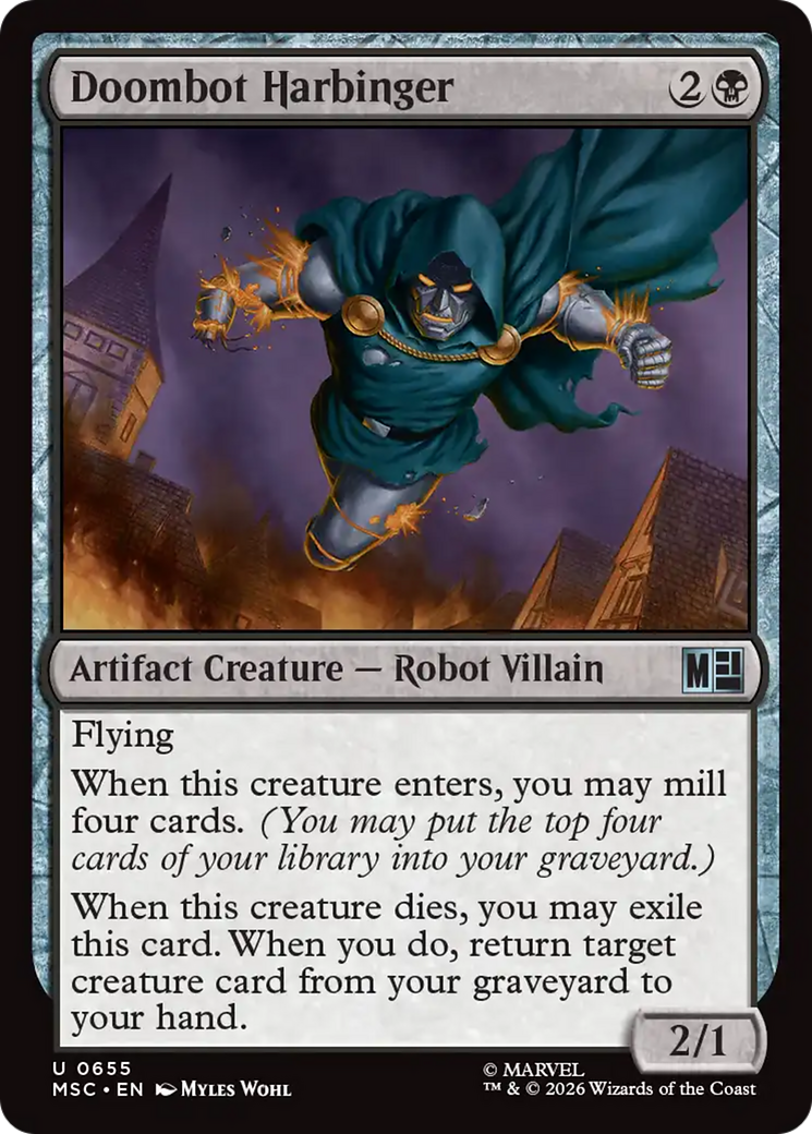 Doombot Harbinger [Marvel Super Heroes Commander] | Black Swamp Games