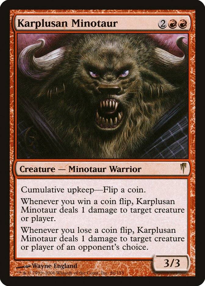 Karplusan Minotaur [Coldsnap] | Black Swamp Games