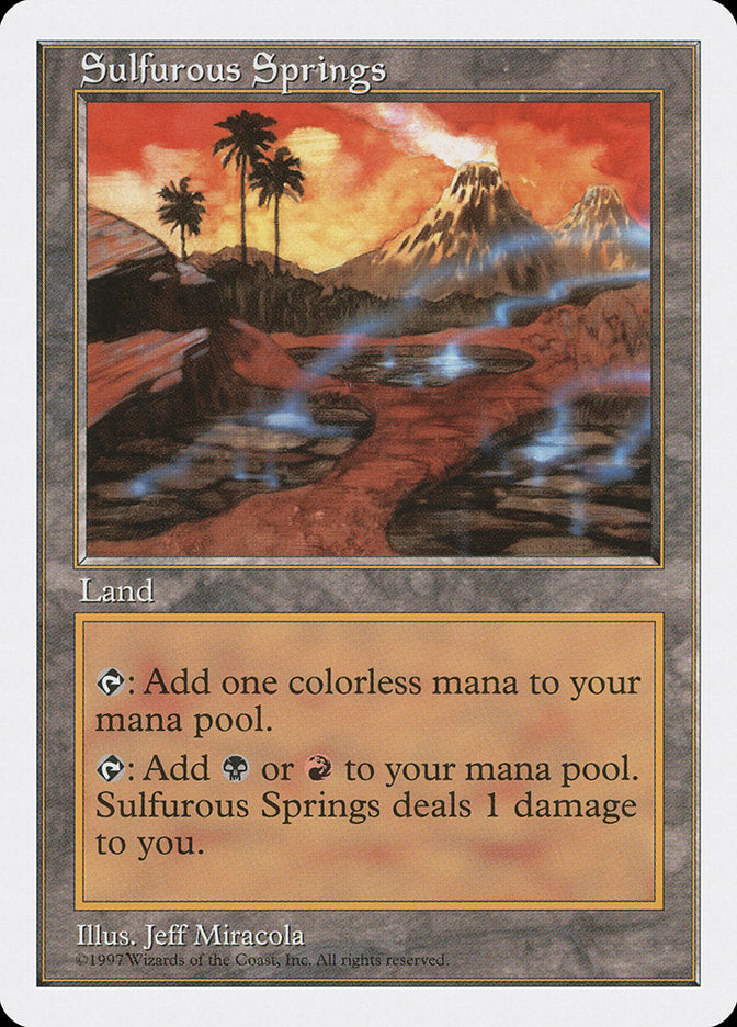 Sulfurous Springs [Fifth Edition] | Black Swamp Games