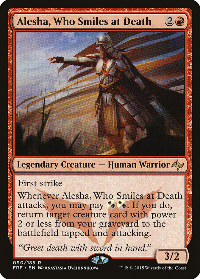 Alesha, Who Smiles at Death [Fate Reforged] | Black Swamp Games