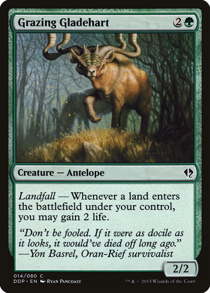 Grazing Gladehart [Duel Decks: Zendikar vs. Eldrazi] | Black Swamp Games