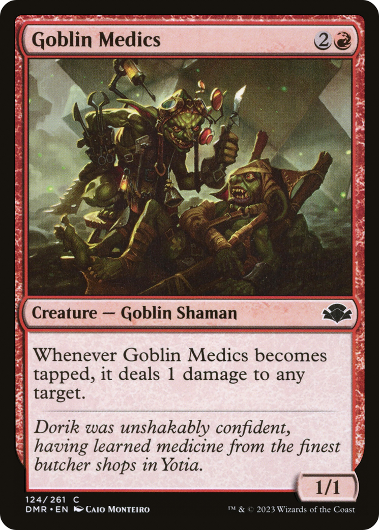 Goblin Medics [Dominaria Remastered] | Black Swamp Games