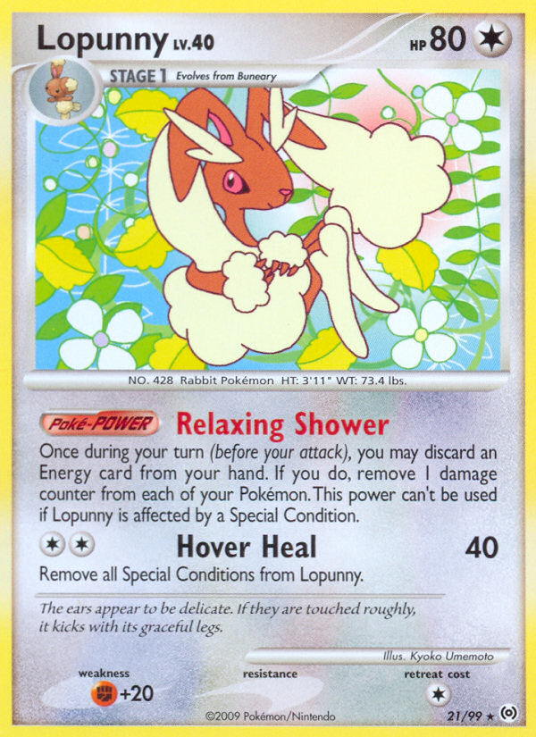 Lopunny (21/99) [Platinum: Arceus] | Black Swamp Games