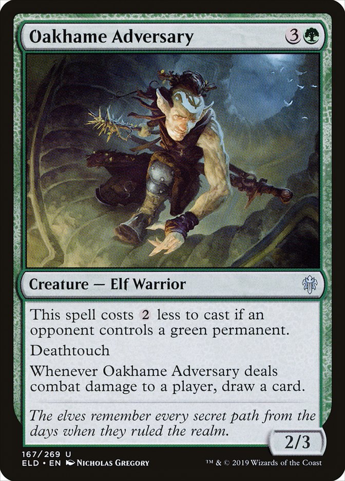 Oakhame Adversary [Throne of Eldraine] | Black Swamp Games