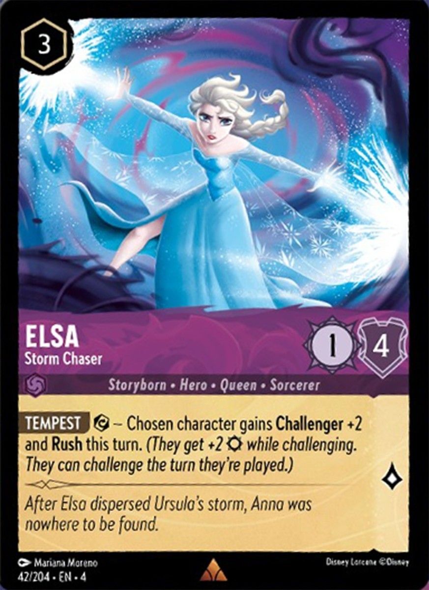 Elsa - Storm Chaser (42/204) [Ursula's Return] | Black Swamp Games