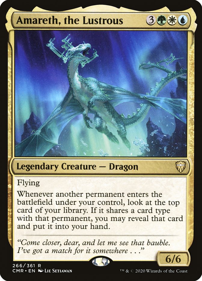 Amareth, the Lustrous [Commander Legends] | Black Swamp Games