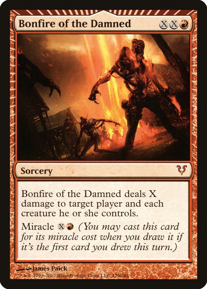 Bonfire of the Damned [Avacyn Restored] | Black Swamp Games