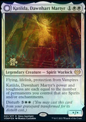 Katilda, Dawnhart Martyr // Katilda's Rising Dawn [Innistrad: Crimson Vow Prerelease Promos] | Black Swamp Games