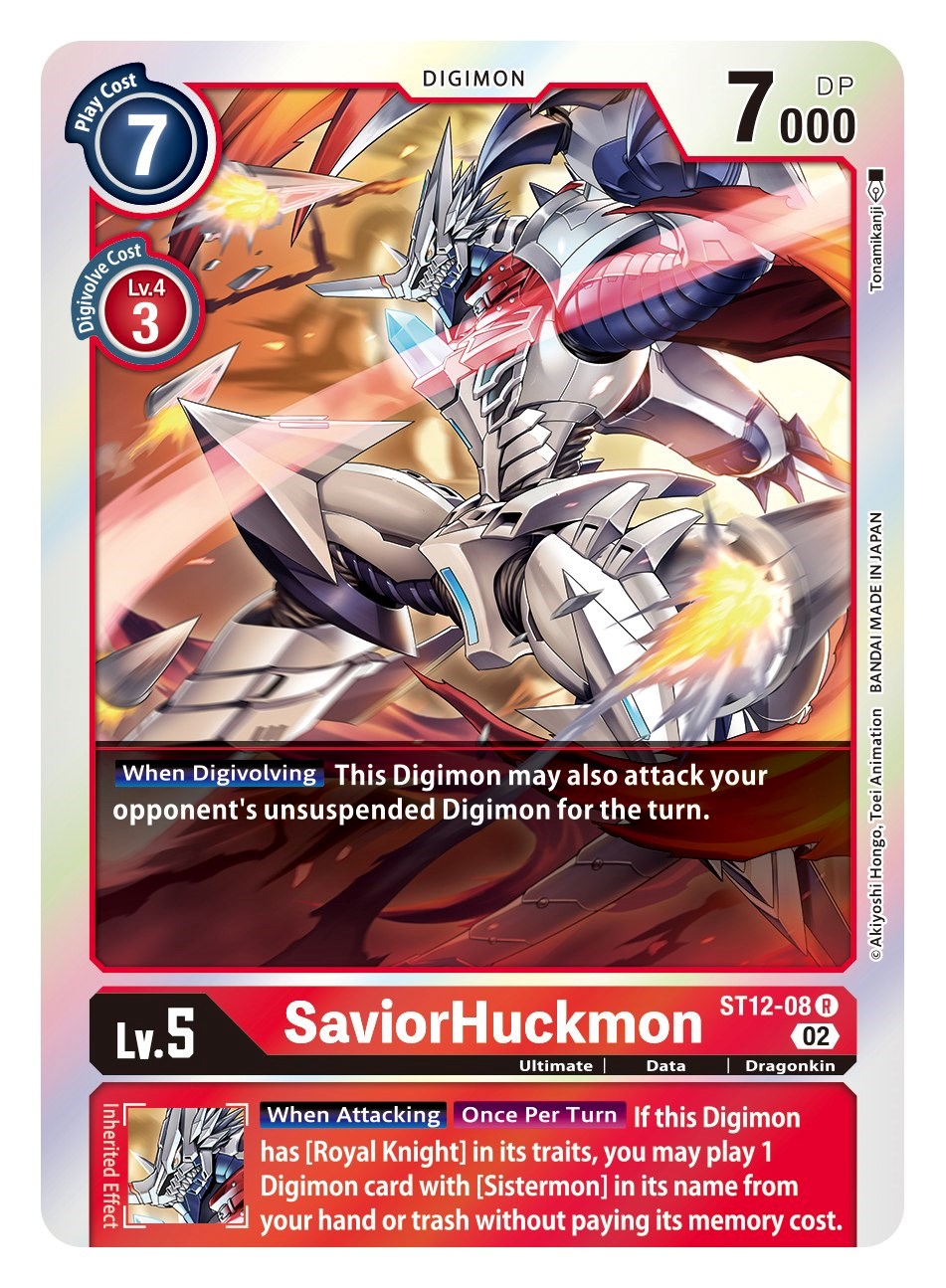 SaviorHuckmon [ST12-08] [Starter Deck: Jesmon] | Black Swamp Games