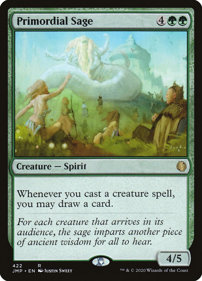 Primordial Sage [Jumpstart] | Black Swamp Games