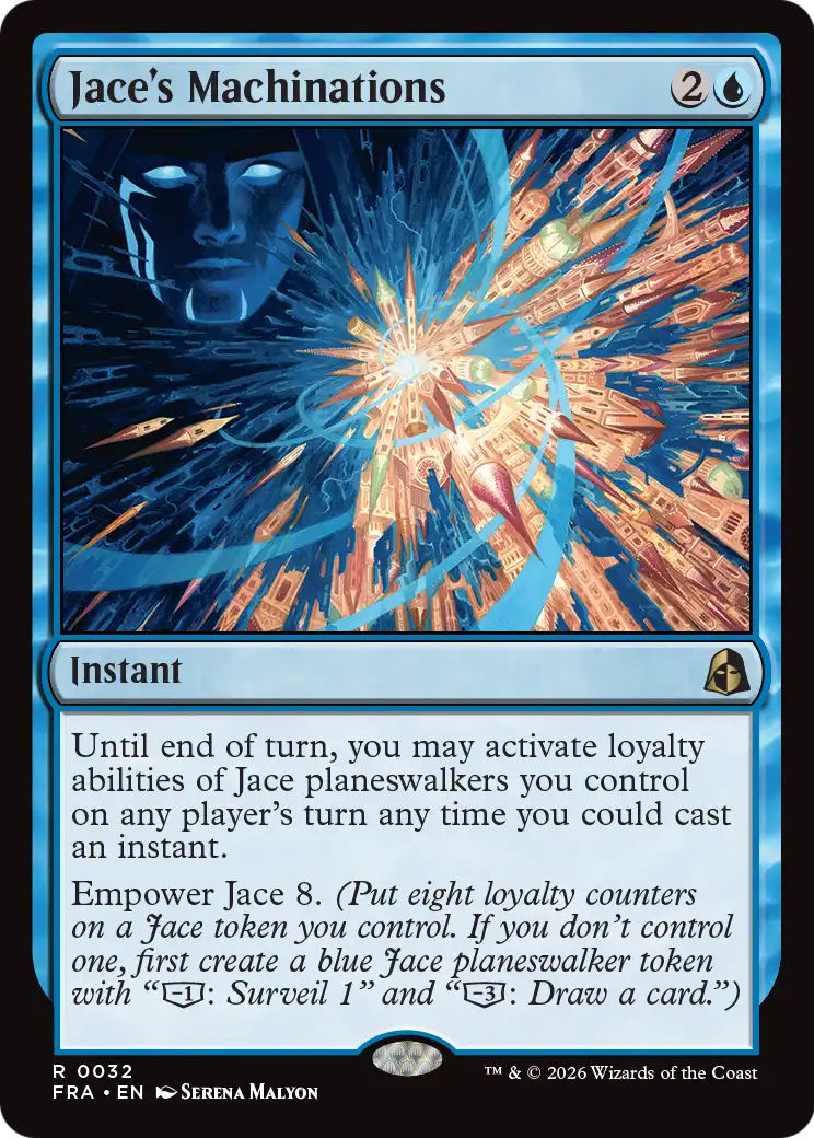 Jace's Machinations [Reality Fracture] | Black Swamp Games